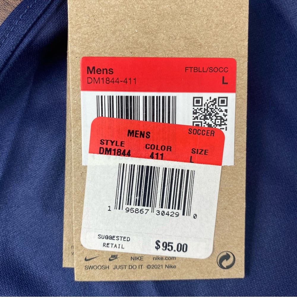 Nike Paris Saint-Germain 22/23 Home Stadium Jersey PSG DM1844-411 Men's Size L - Picture 4 of 4